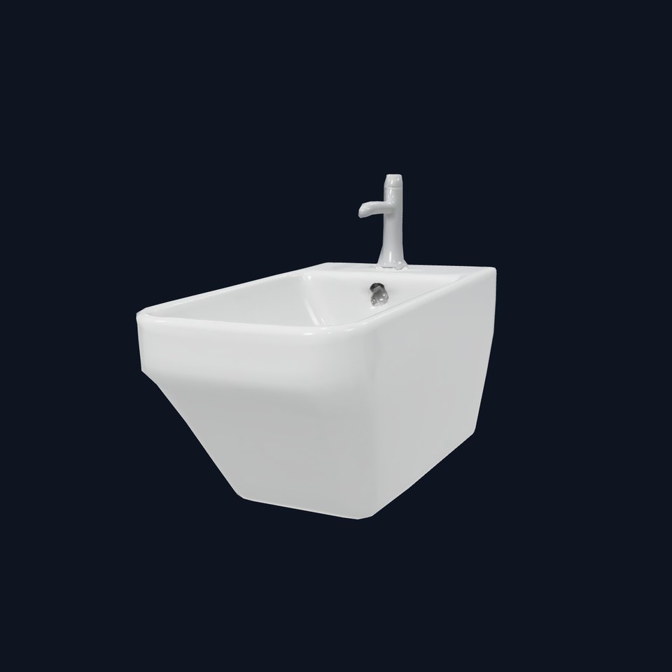 Elegant White Sink model pack